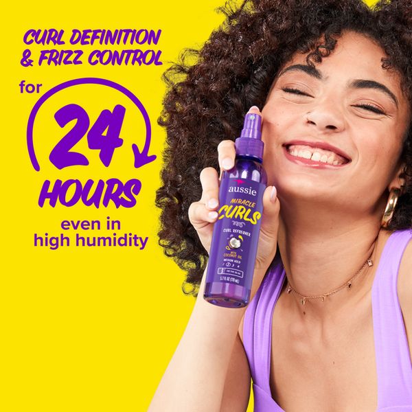 Aussie Miracle Curls Refresher Spray Gel - 5.7 fl oz
