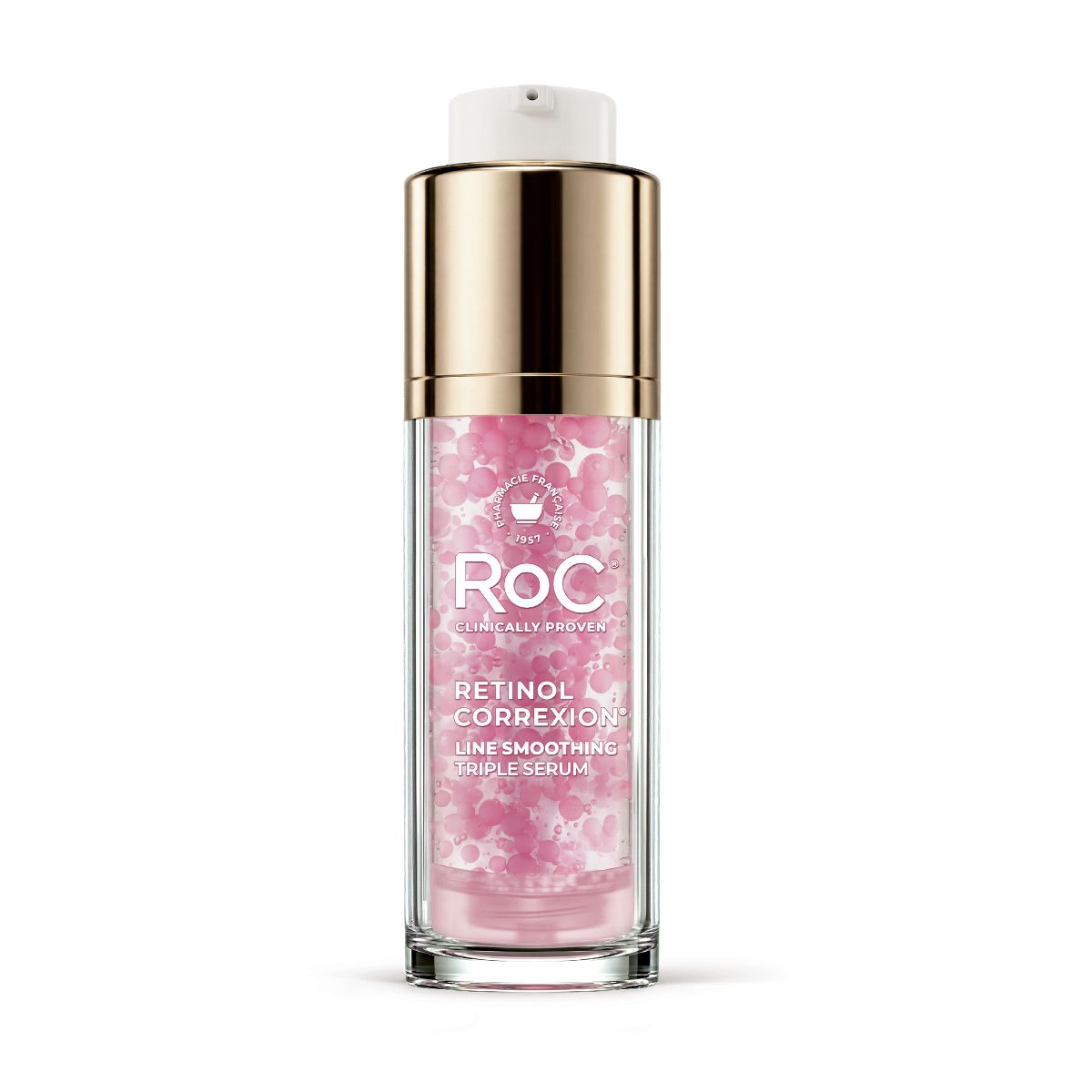 RoC Retinol Correxion Line Smoothing Triple Face Serum with Retinol, PDRN - 1 fl oz