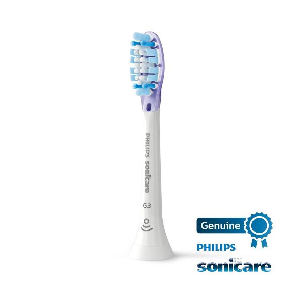 Philips Sonicare G3 Premium 2-in-1 Plaque & Gum Replacement Electric Toothbrush Head - HX9052/65 - White - 2pk