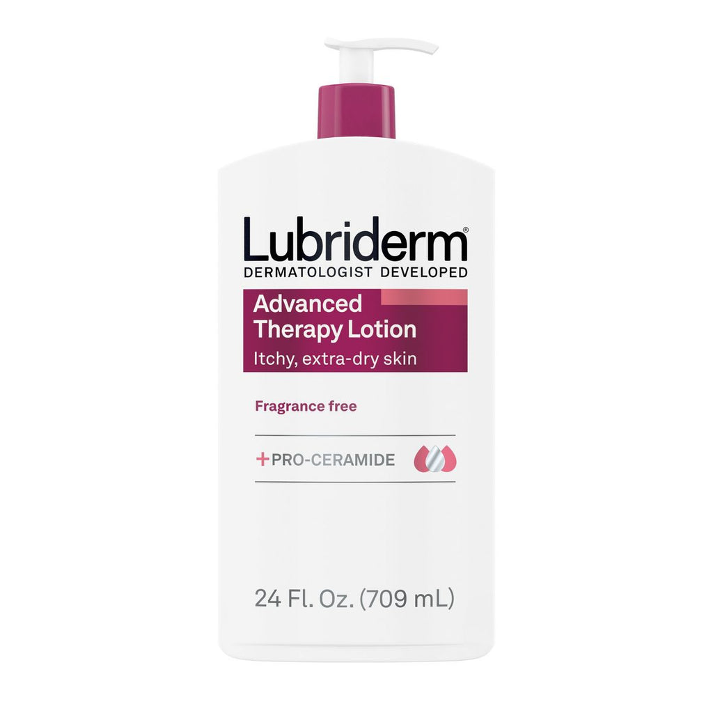 Lubriderm Advanced Therapy Lotion For Extra Dry Skin - Fragrance-Free - 24 fl oz