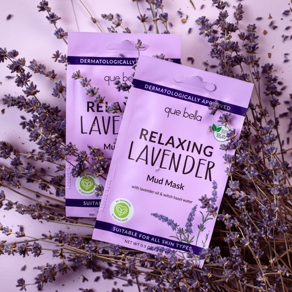 Que Bella Relaxing Lavender Mud Mask - 0.5oz