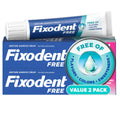 Fixodent Free Denture Adhesive Cream - 2.4oz/2pk