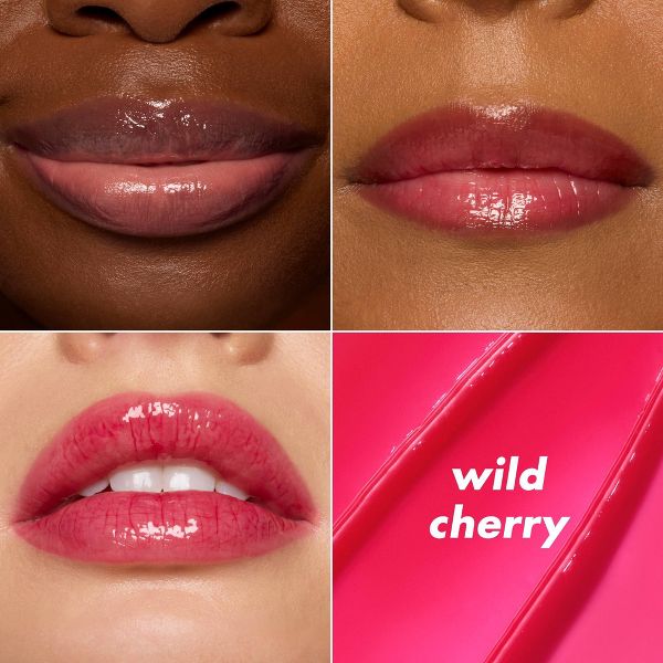 e.l.f. Glow Reviver Melting Lip Balm - Blackberry Sorbet - 0.52oz: Shine Enhancing, Nourishing, Paraben-Free