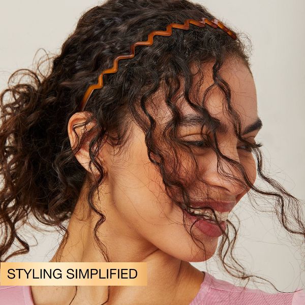 scünci Zig Zag Headbands - All Hair - 2pcs