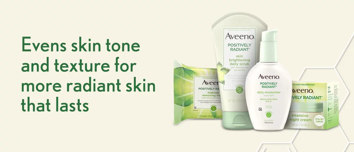 Aveeno Positively Radiant Daily Face Moisturizer - SPF15 - 4oz