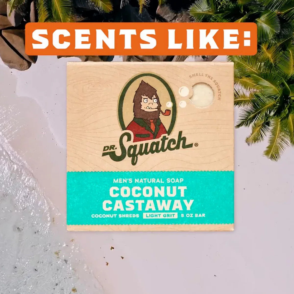 DR. SQUATCH Men's Natural Conditioner - Coconut Castaway - 11 fl oz