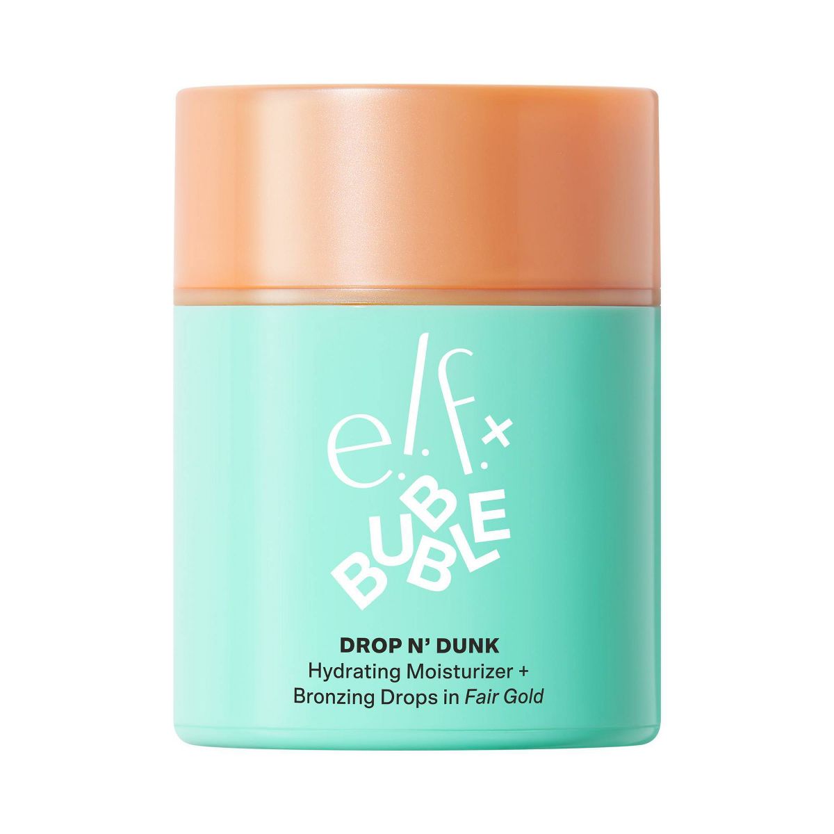 Bubble Skincare x e.l.f Drop N'Dunk Hydrating Moisturizer + Bronzing Drops - Copper Gold - 6oz