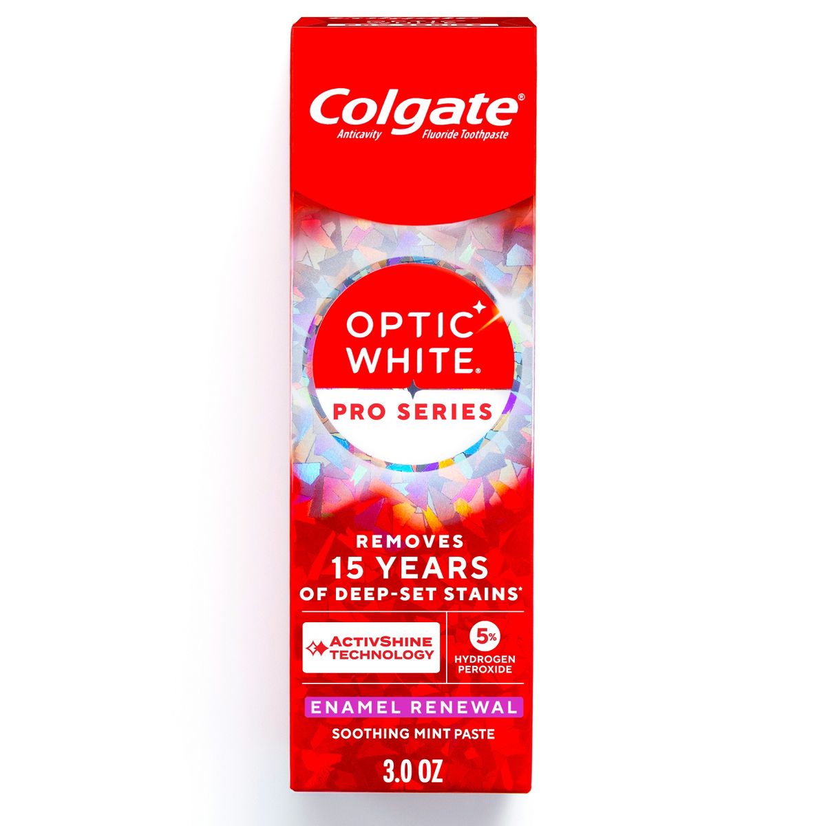 Colgate Optic White Pro Series Enamel Renewal Toothpaste - 3oz