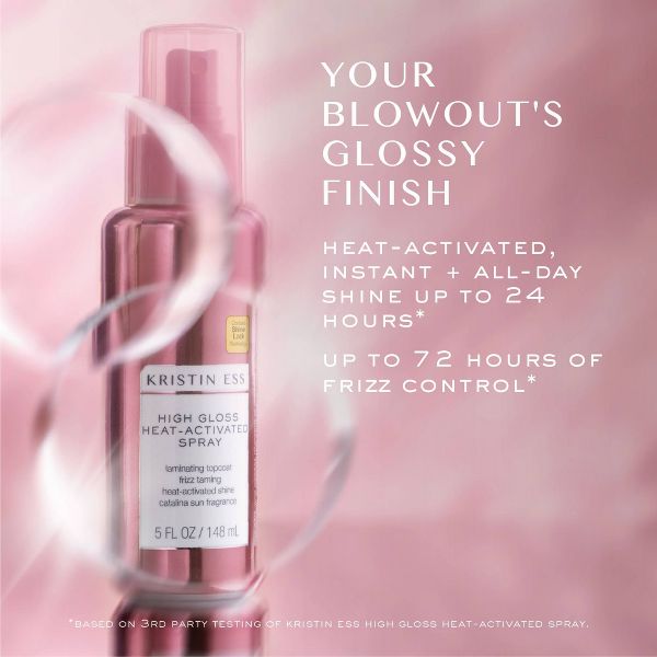 High Gloss Heat Activated Spray – Instant Shine & Anti-Frizz - 5 fl oz
