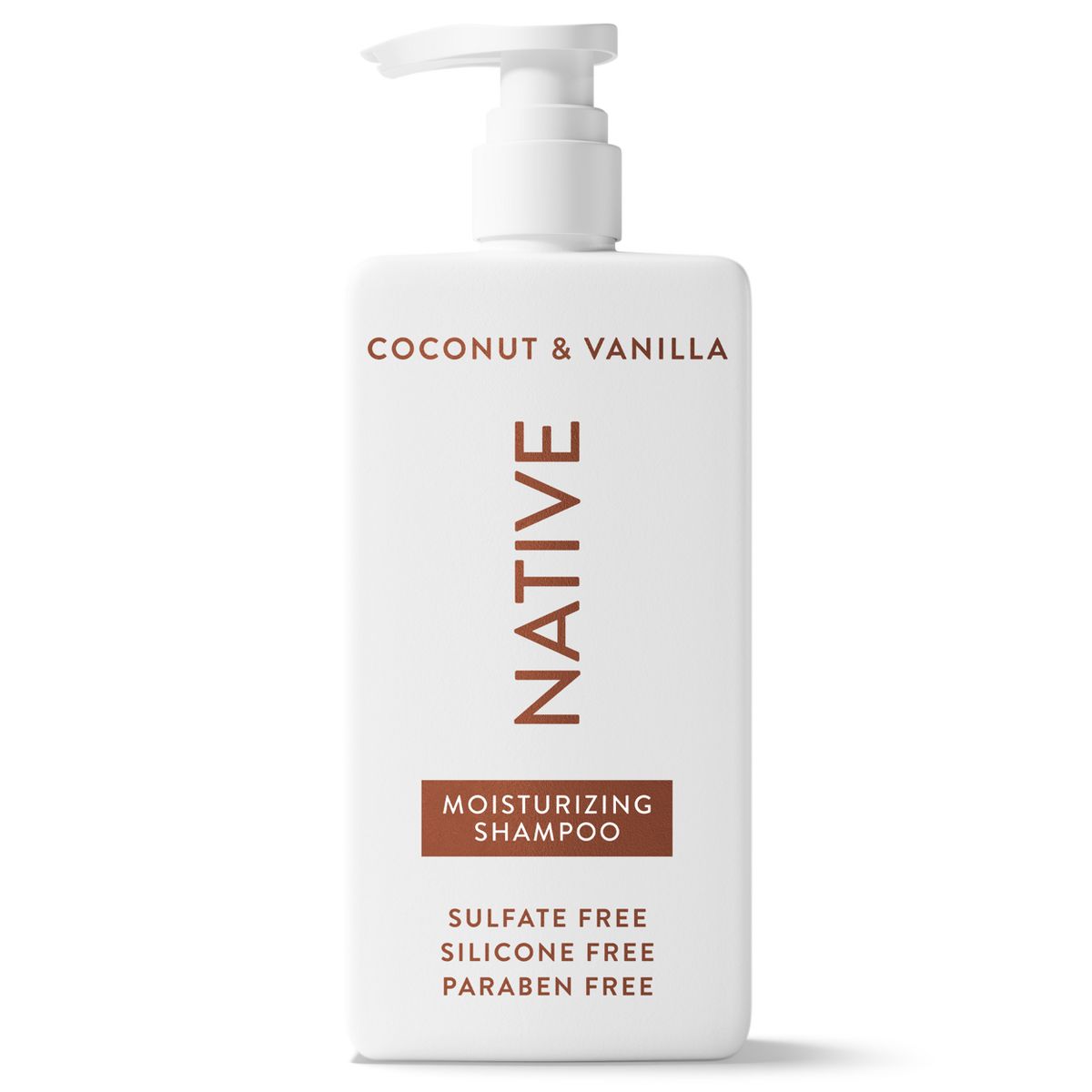 Native Coconut & Vanilla Moisturizing Shampoo for Men & Women - 16.5 fl oz