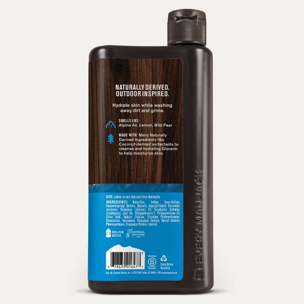 Every Man Jack 2 Pack/16.9 fl oz Mountain Air Body Wash