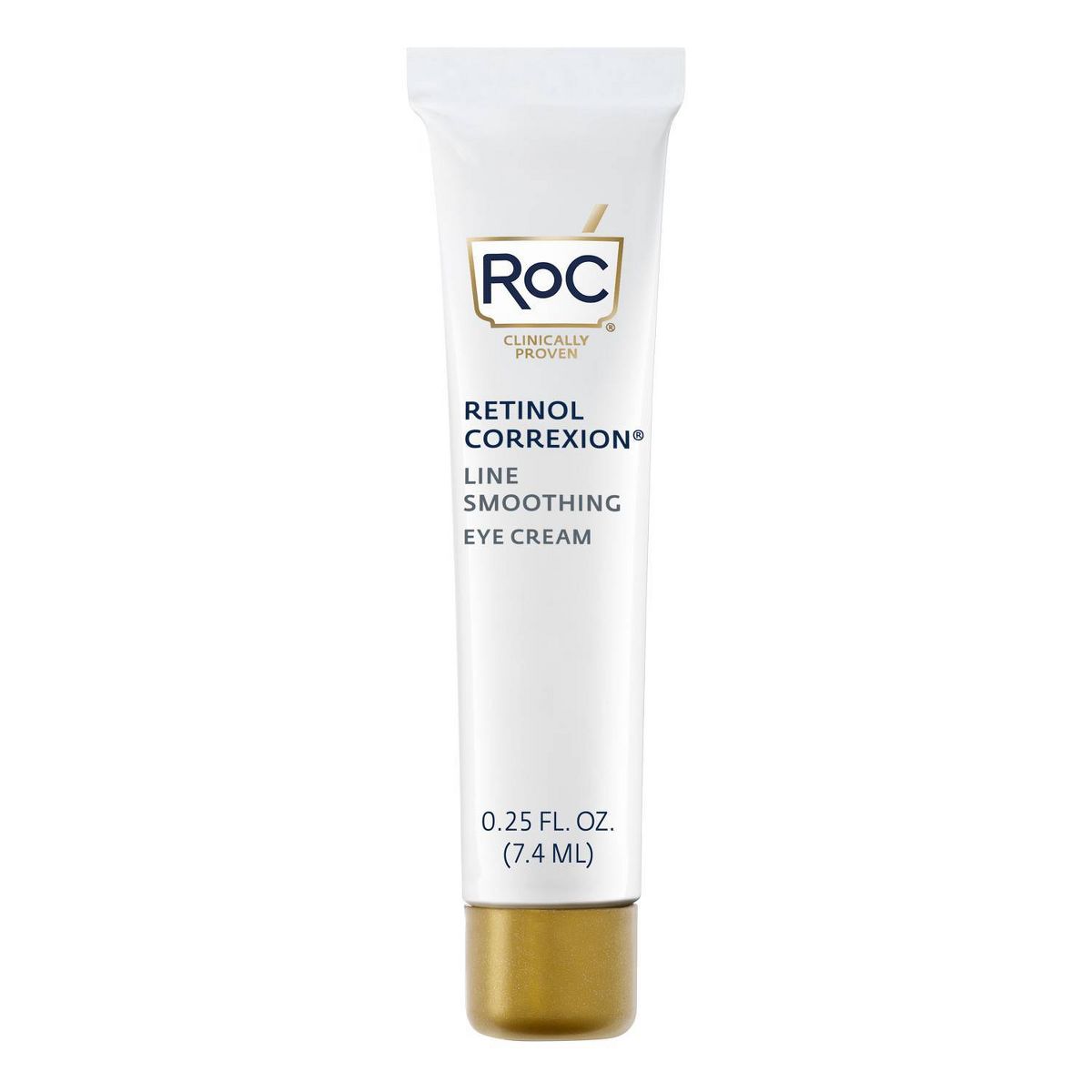 RoC Retinol Correxion Line Smoothing Anti-Aging Wrinkle Eye Cream for Dark Circles & Puffy Eyes - 0.25 fl oz
