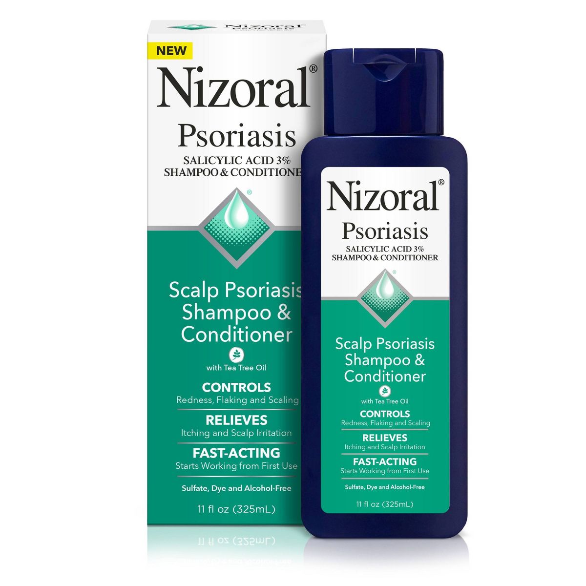 Nizoral Psoriasis Shampoo & Conditioner for Scalp Psoriasis - 11 fl oz