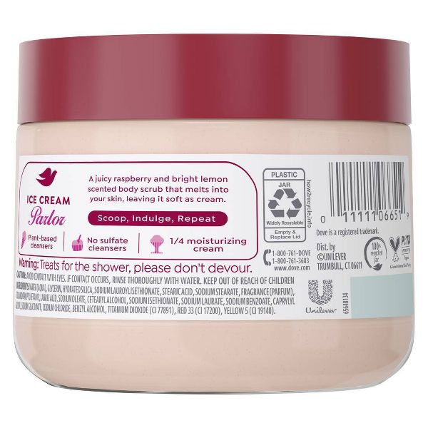 Dove Beauty Body Scrub - Raspberry Sorbet - 15oz