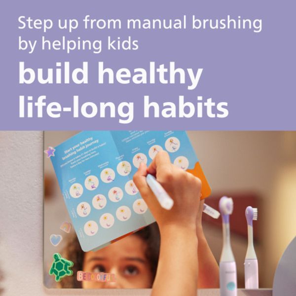 Philips Sonicare Kids' Battery Toothbrush - HY1130/02 - Blue