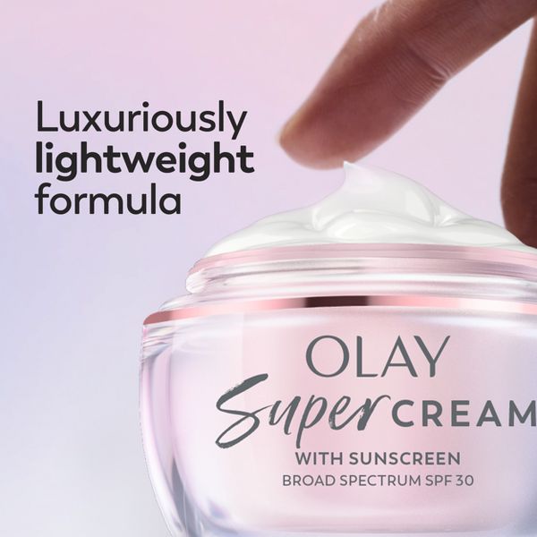 Olay Super Cream Face Moisturizer with Sunscreen - SPF 30 - 1.7oz