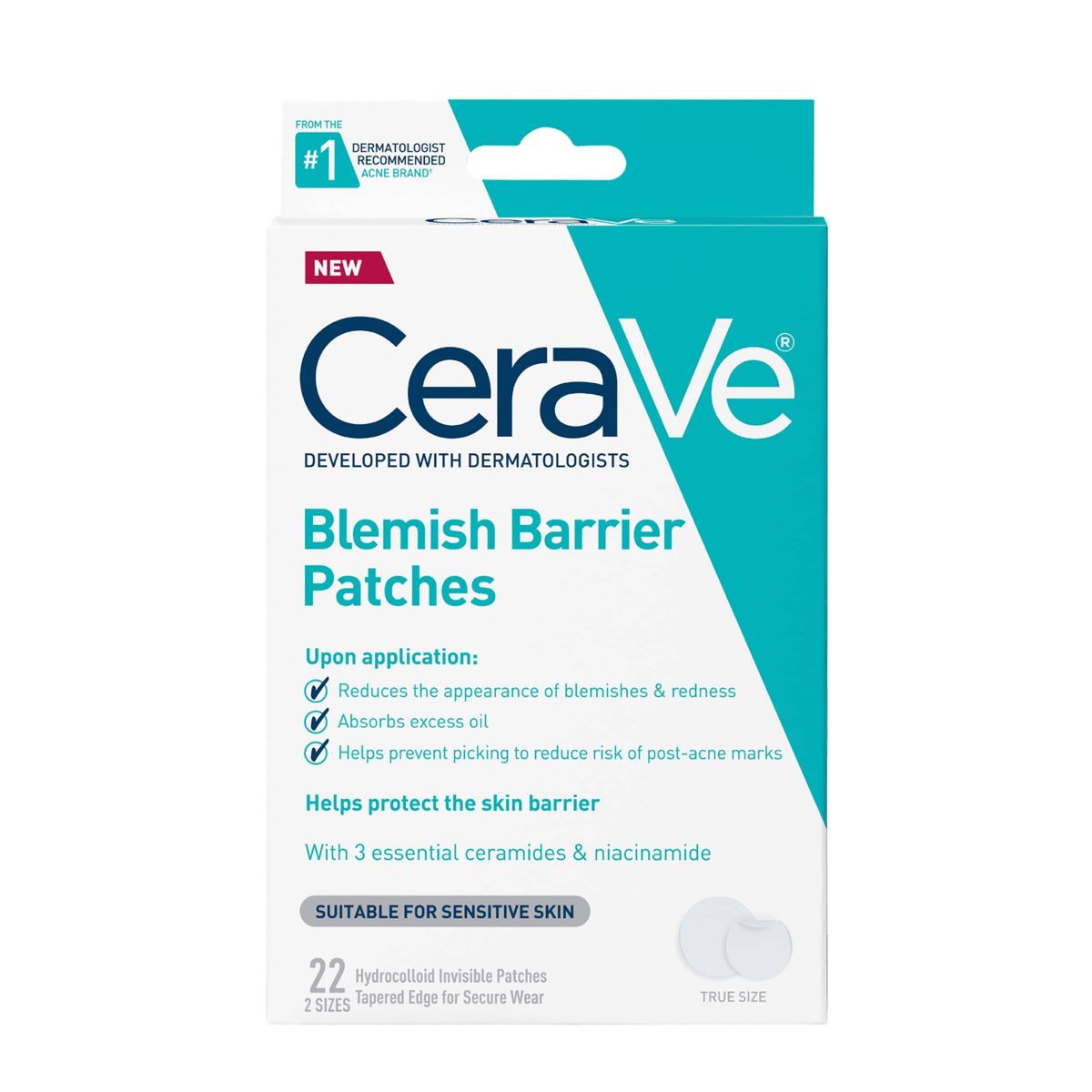 CeraVe Acne Control Patches - 22ct