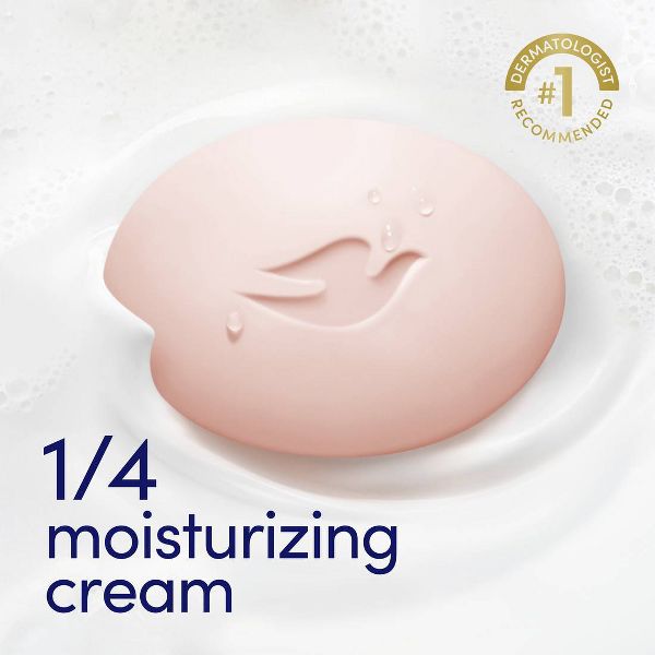Dove Beauty Peach Bar Soap - 4ct