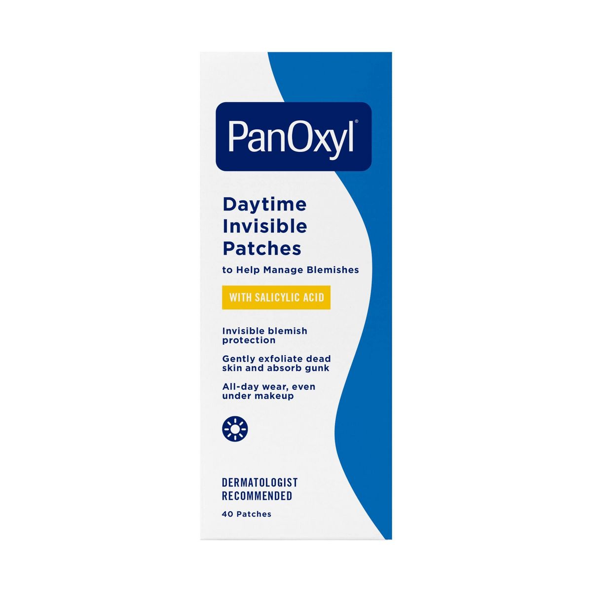 PanOxyl Daytime Invisible Blemish Patches with Salicylic Acid - 40ct