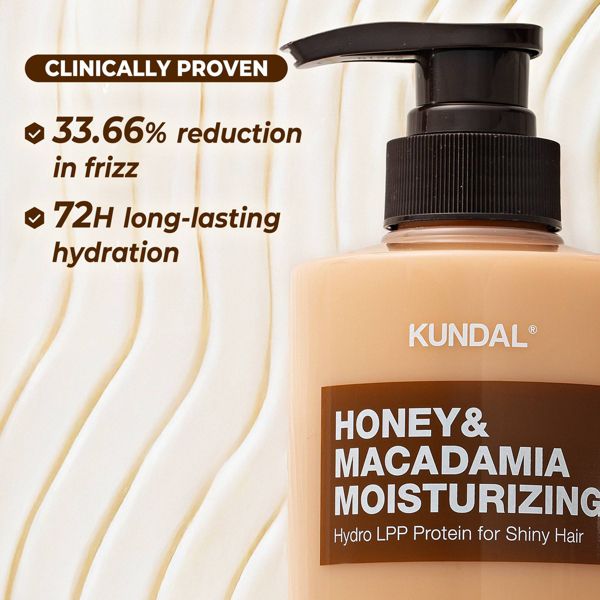 KUNDAL Honey & Macadamia Moisturizing Conditioner - Amber Vanilla - 16.90 fl oz