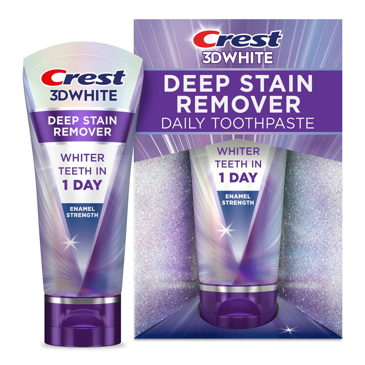 Crest 3D White Deep Stain Remover Enamel Strength - 3.1oz