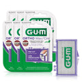 GUM Orthodontic Wax for Braces and Dental Devices with Vitamin E & Aloe Vera - Mint - 6pk