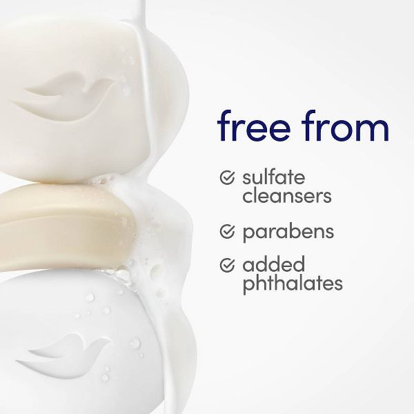 Dove Beauty Original Bar Soap - Unscented - Travel Size - 3.17oz
