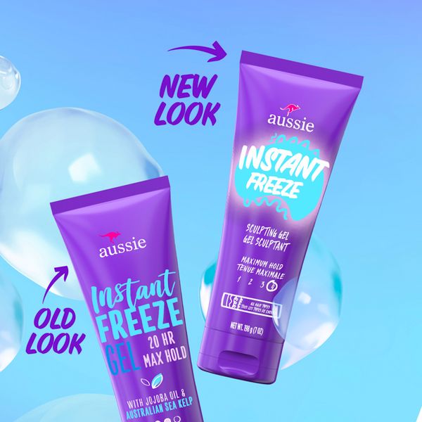 Aussie Instant Freeze Hair Gel - 7oz