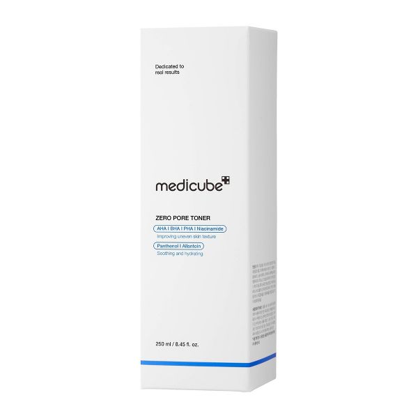 medicube Zero Pore Hydrating and Exfoliating Facial Toner - 70ct/8.45 fl oz