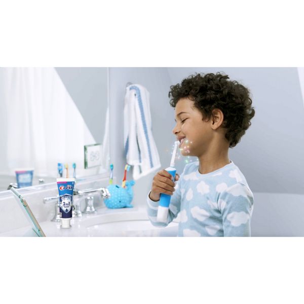 Crest Kids Sugar & Bacteria Shield Toothpaste, Strawberry Flavor, 4.1oz