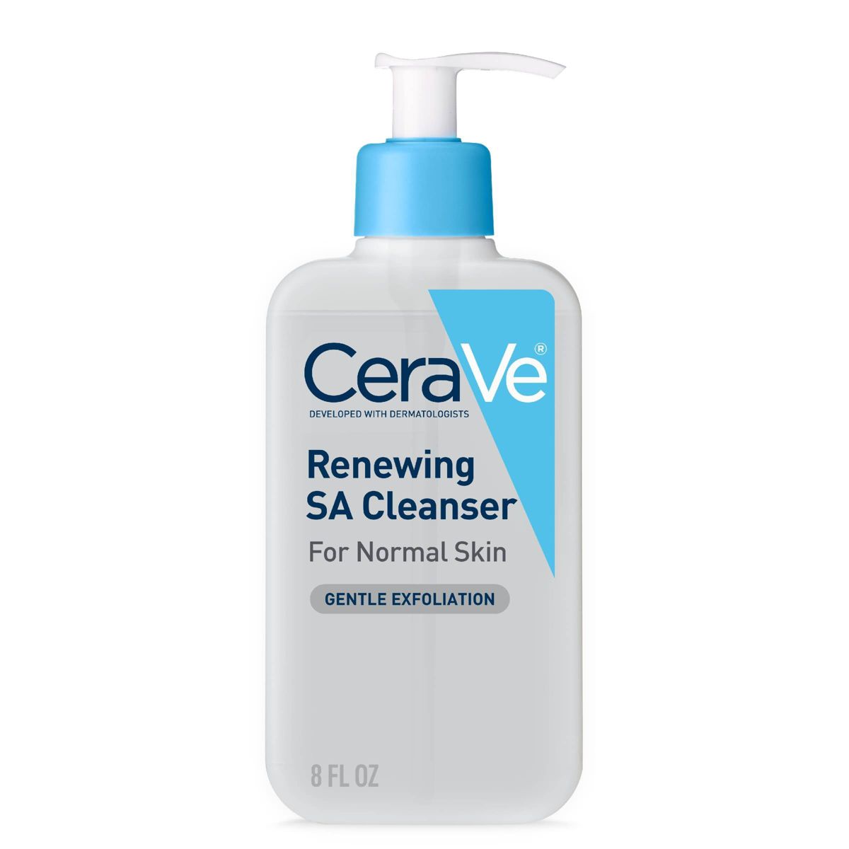 CeraVe SA Face Wash Salicylic Acid Cleanser with Hyaluronic Acid and Niacinamide - 16 fl oz