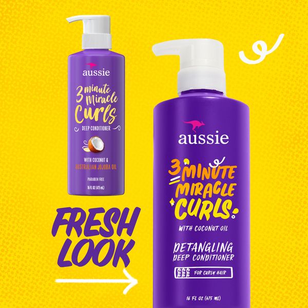 Aussie Paraben-Free Miracle Curls 3 Minute Miracle Conditioner with Coconut - 16 fl oz
