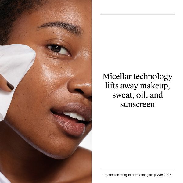 Neutrogena Makeup Remover Wipes - Ultra Soft Micellar Facial Cleansing - Fragrance Free - 25ct