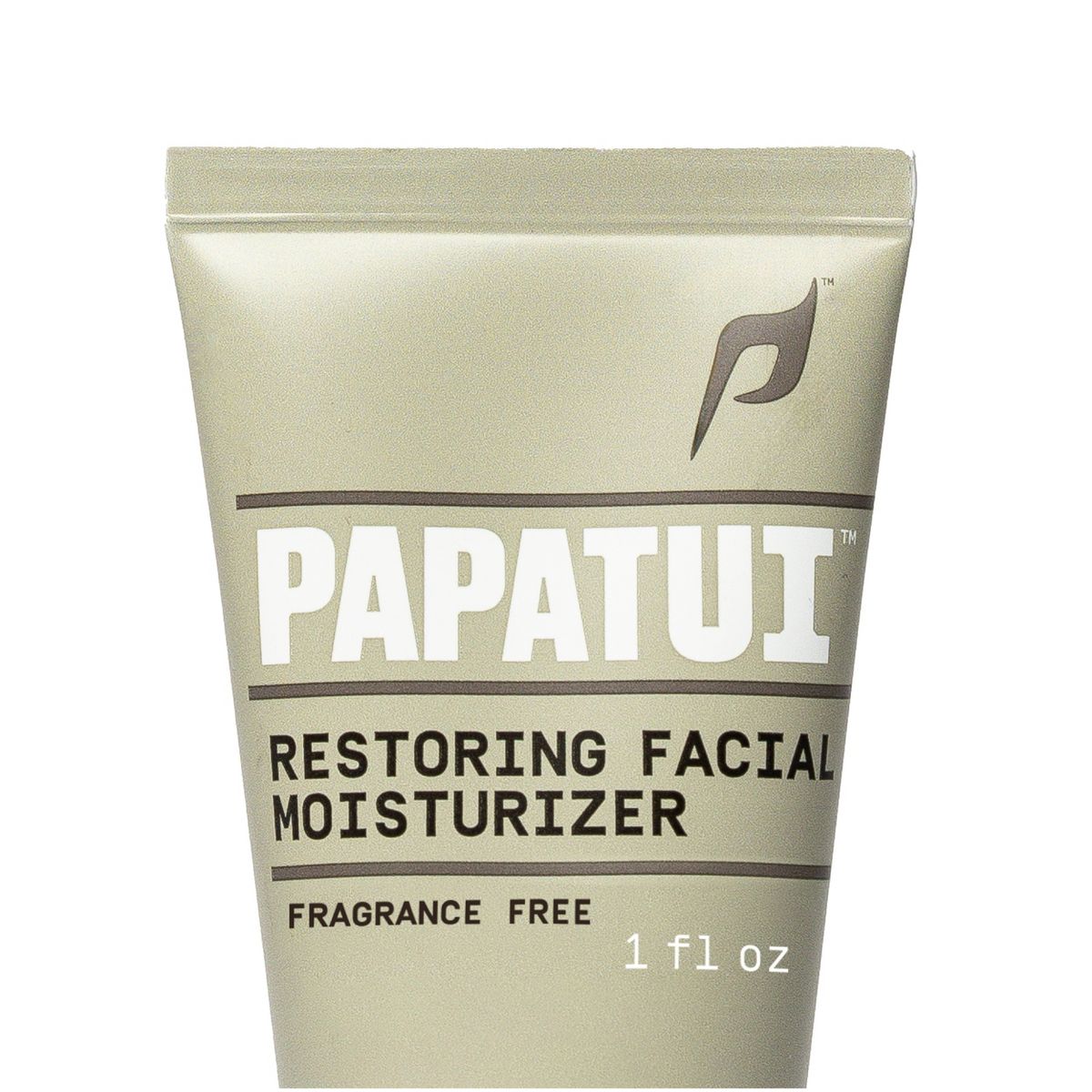 Papatui Restoring Niacinamide and Hyaluronic Acid Paraben-Free Men's Face Moisturizer - Travel Size - 1 fl oz