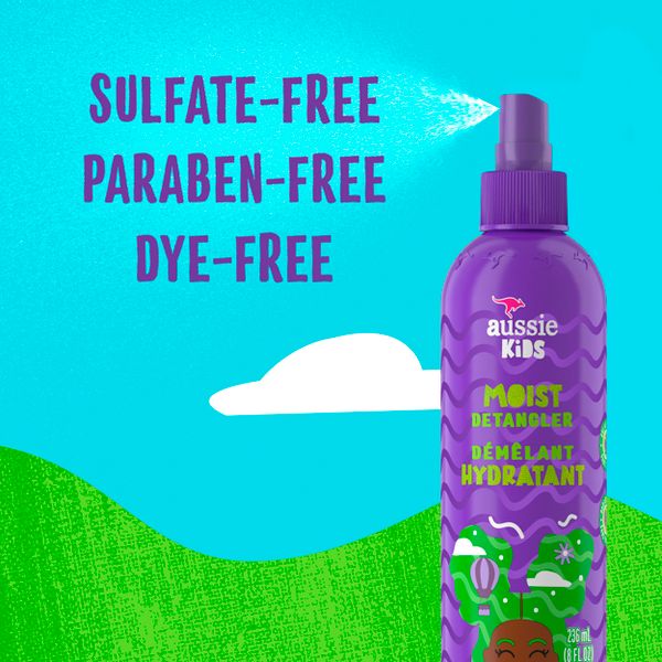 Aussie Kids' Moist Detangling Spray - 8 fl oz