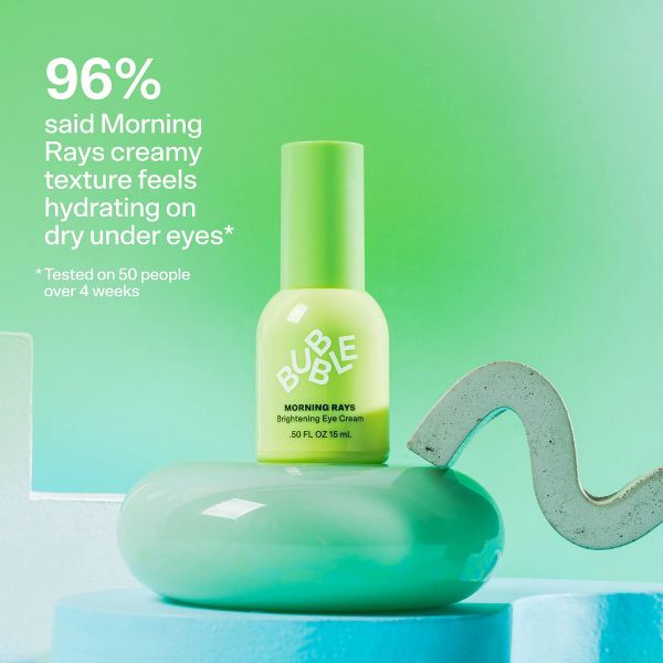 Bubble Skincare Morning Rays Brightening Eye Cream - 0.5 fl oz