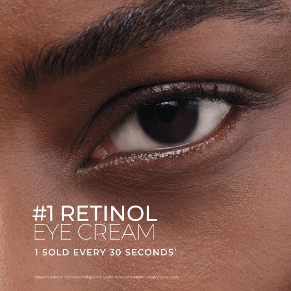 RoC Retinol Correxion Line Smoothing Anti-Aging Wrinkle Eye Cream for Dark Circles & Puffy Eyes - 0.25 fl oz