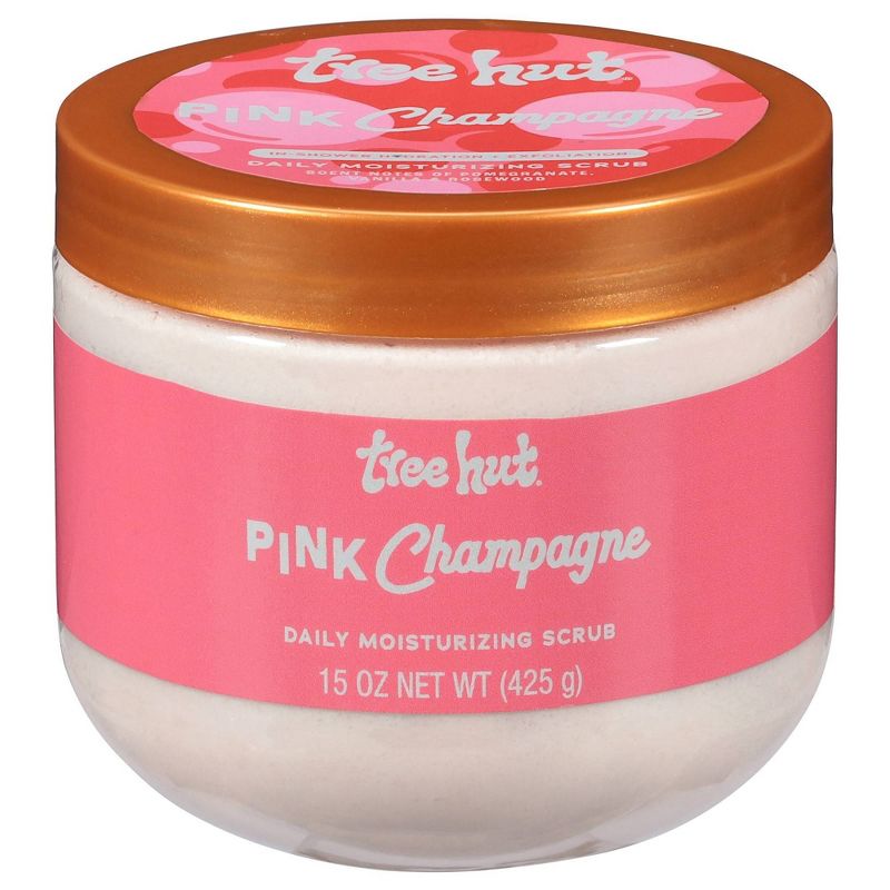 Tree Hut Moisturizing Body Scrub - Pink Champagne - 15oz