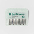 Hair Sectioning Metal Hair Clips - 12pk - Silver - up&up™