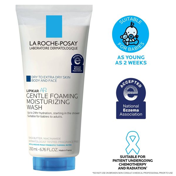 La Roche Posay Lipikar AP+ Face Wash - 13.52 fl oz