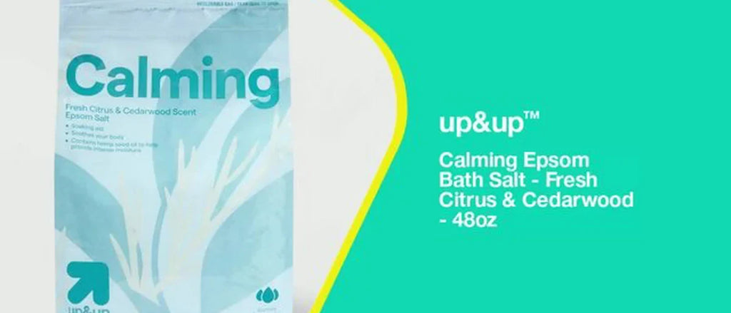 Calming Epsom Bath Salt - Fresh Citrus & Cedarwood - 48oz - up&up™