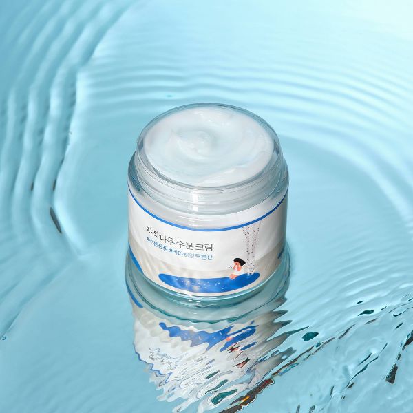 Round Lab Birch Juice Moisturizing Cream Korean Skincare for Long-Lasting Hydration and Skin Barrier Repair - 80ml