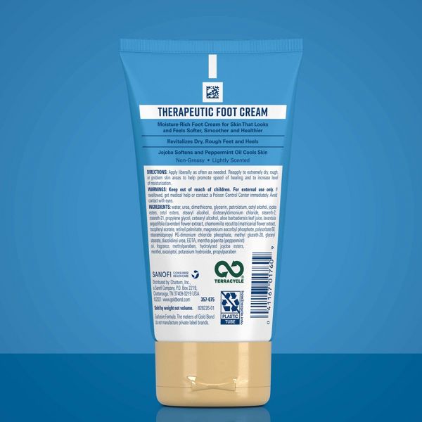 Gold Bond Triple-Action Foot Cream - 4oz.