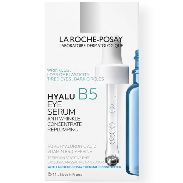 La Roche Posay Hyalu B5 Anti-Wrinkle Concentrate Repairing Repluming Eye Serum - Travel Size - 0.50 fl oz