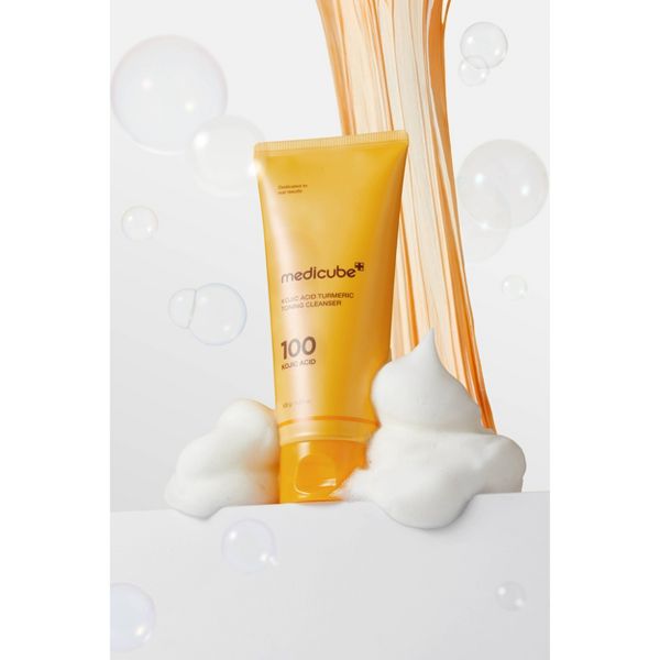 medicube Kojic Acid Turmeric Toning Facial Cleanser - 4.23 fl oz