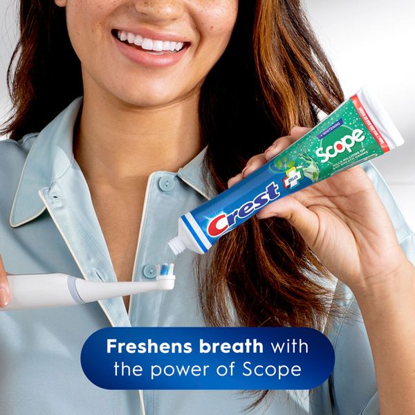 Crest + Scope Complete Whitening Tarter Control Fluoride Toothpaste - Minty Fresh - 5.4oz/3pk