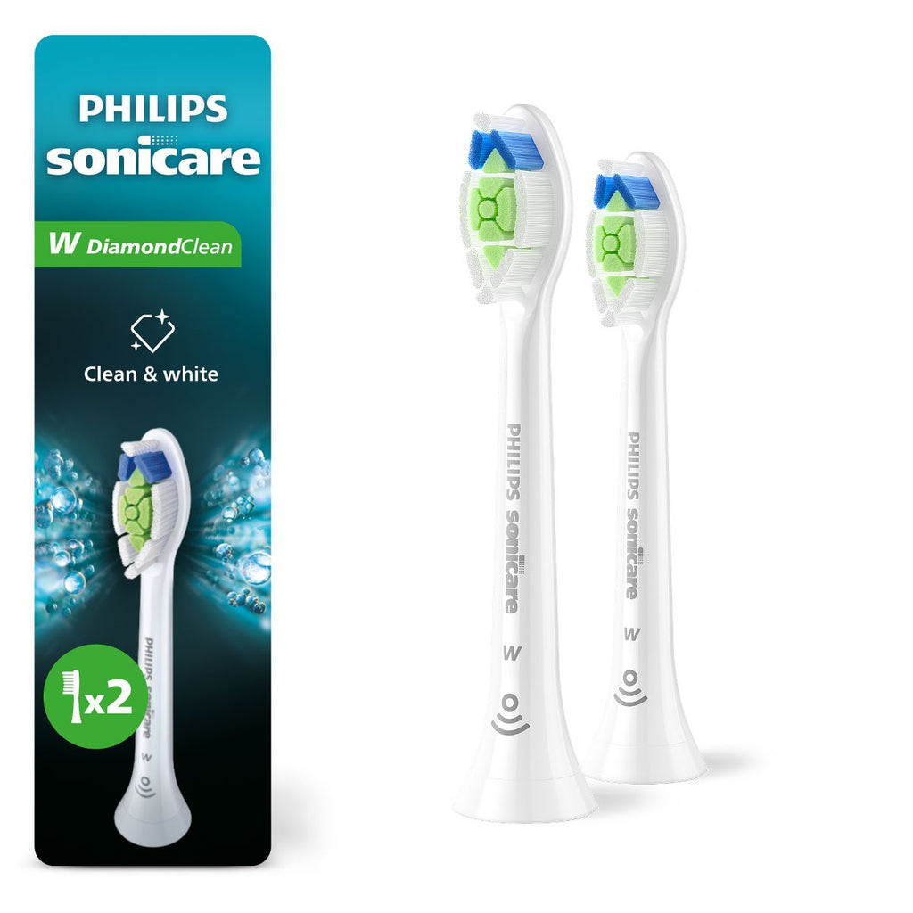 Philips Sonicare W2 Diamond Clean Replacement Brush Heads - White - 2pk