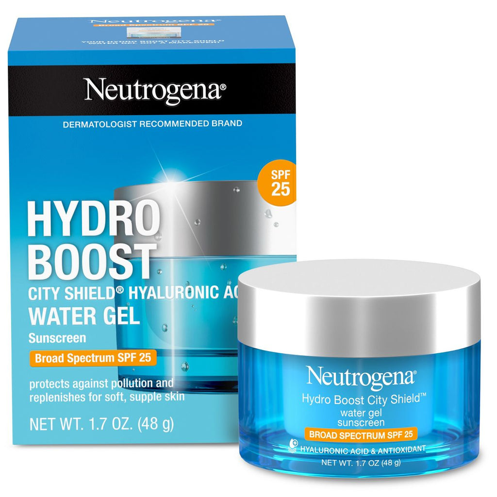Neutrogena Hydro Boost City Shield Water Face Gel with SPF 25 - 1.7oz