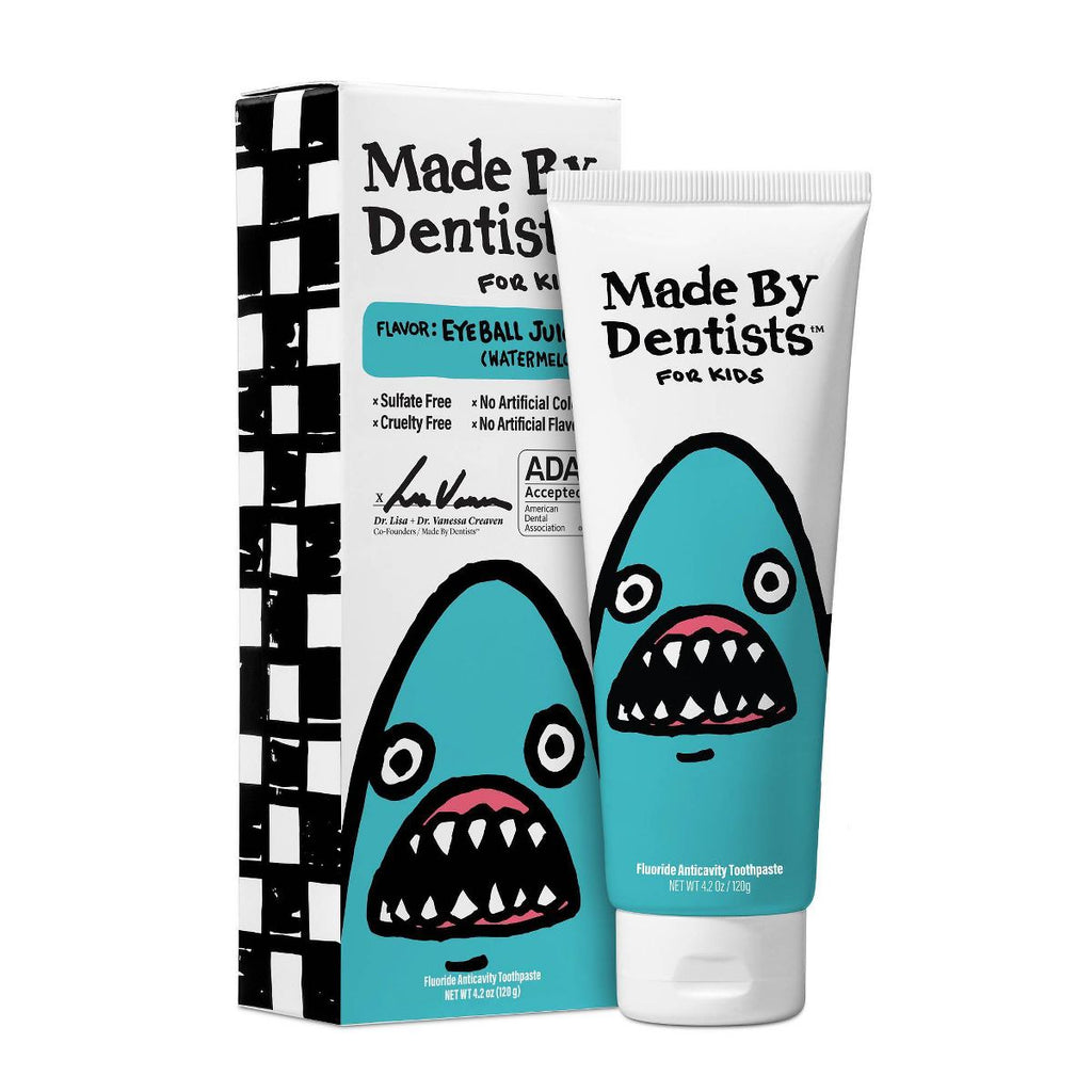 Made by Dentists Kids' Shark Fluoride Anticavity Toothpaste - Watermelon - 4.2oz