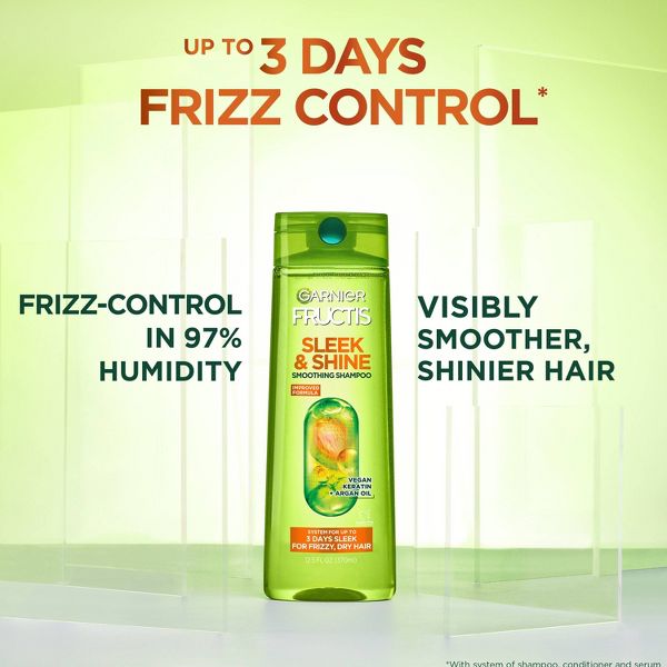 Garnier Fructis Active Fruit Protein Sleek & Shine Shampoo & Conditioner Twin Pack - 24.5 fl oz